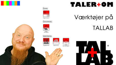 Værktøjer på TALLAB del 2